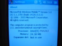   Windows Mobile 2005